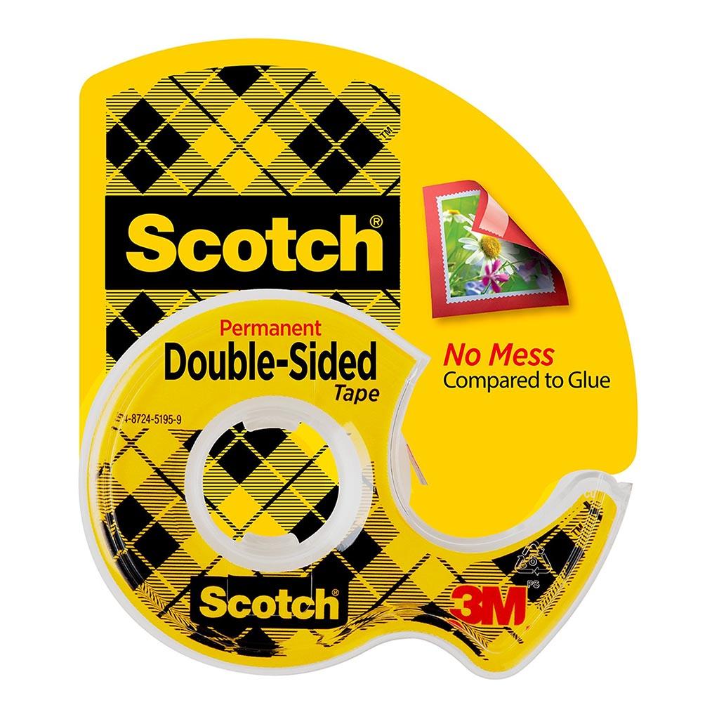 Scotch Double Sided Tape Dispenser 137 12.7mm x 11.4m